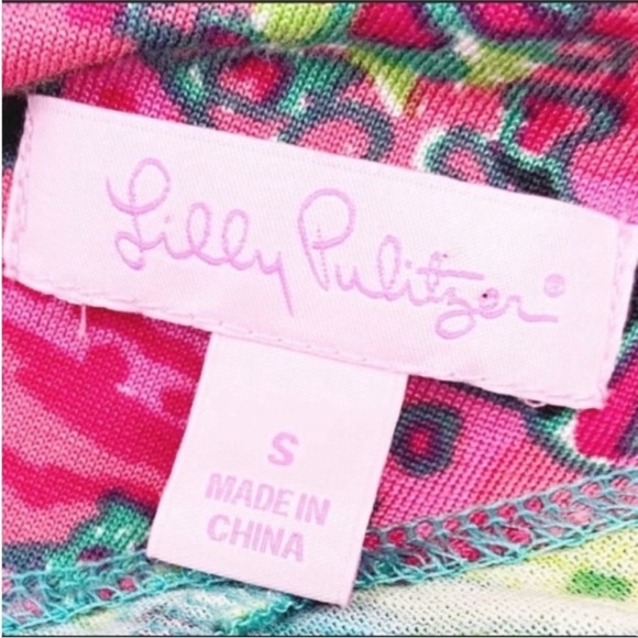 LILLY PULITZER Skip on It Frog dress S - Picture 8 of 10